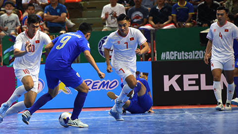 ĐT futsal Việt Nam đụng ĐT futsal Thái Lan và Malaysia ở giải futsal Đông Nam Á 2024 